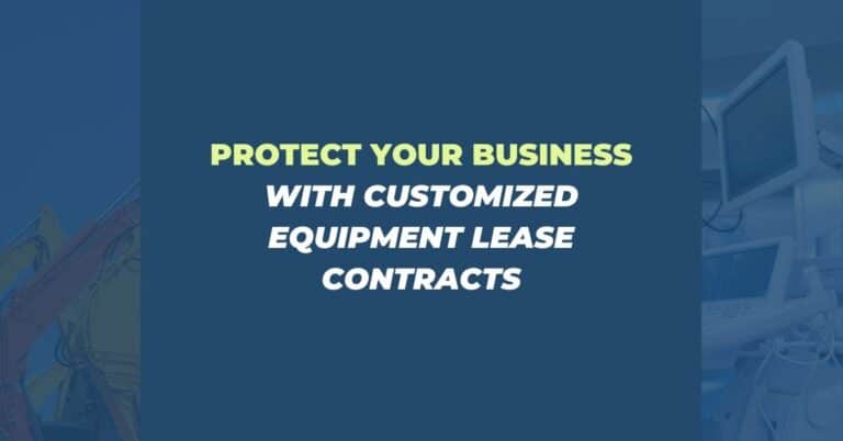Equipment Lease Contracts